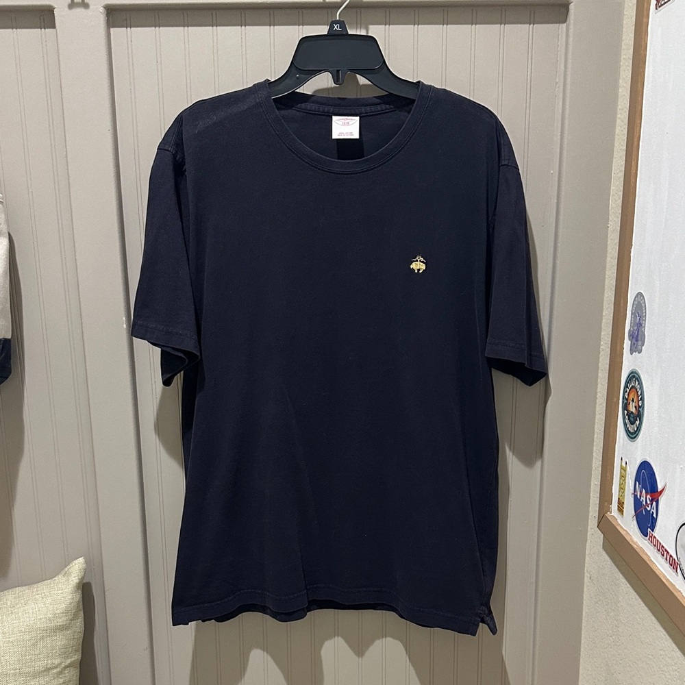 Men's Navy Brooks Brothers T-Shirt